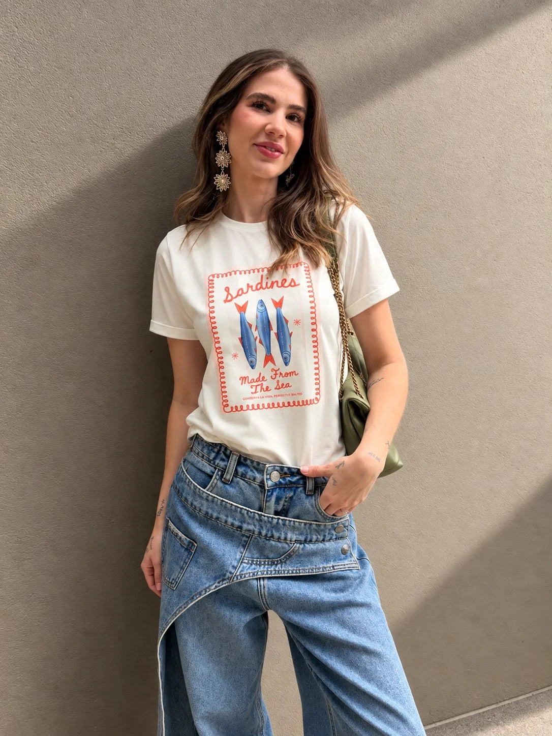 Camiseta básica Sardinas
